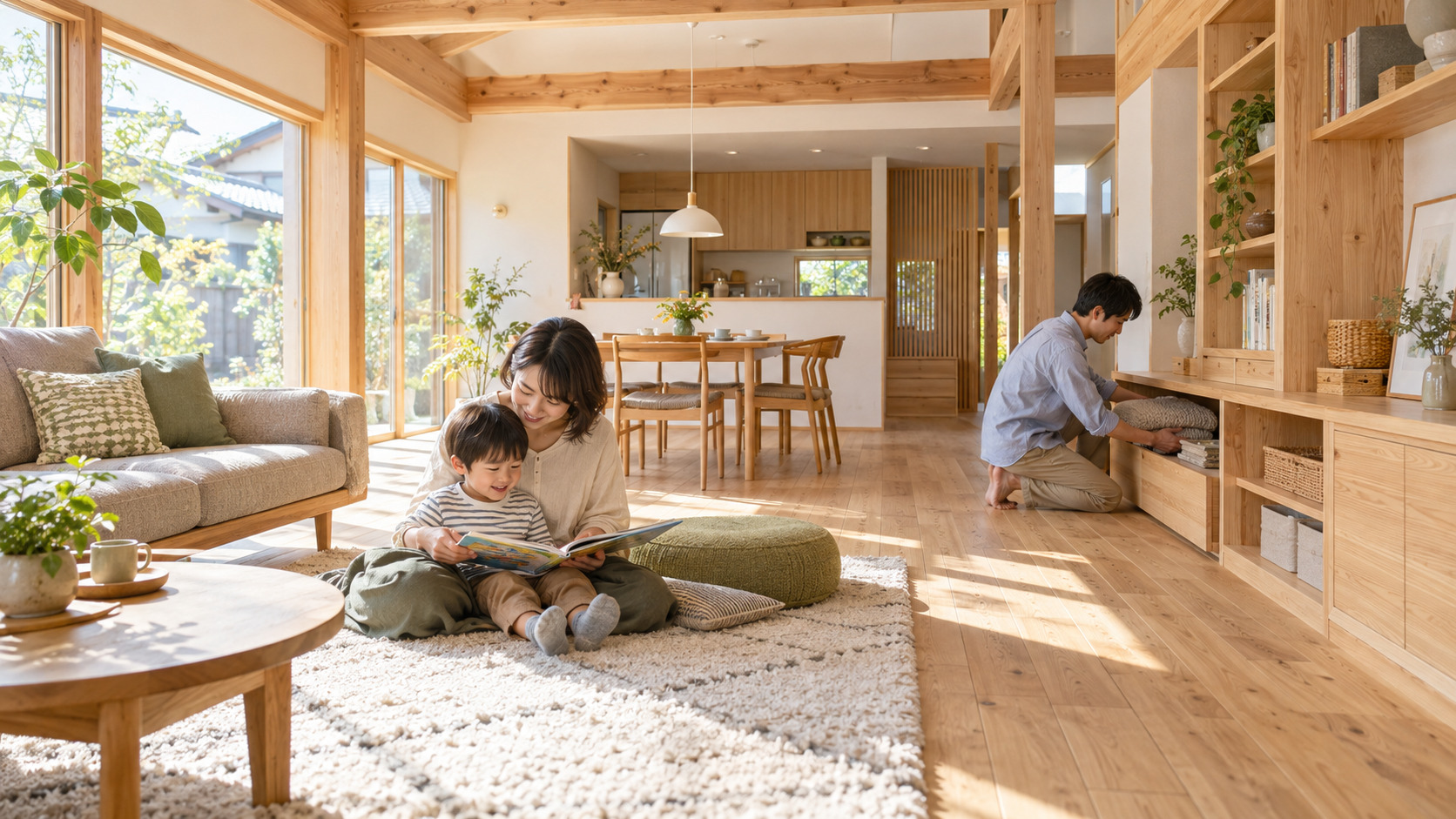木の家に合う収納計画とは？暮らしやすさを左右する「しまう場所」のつくり方